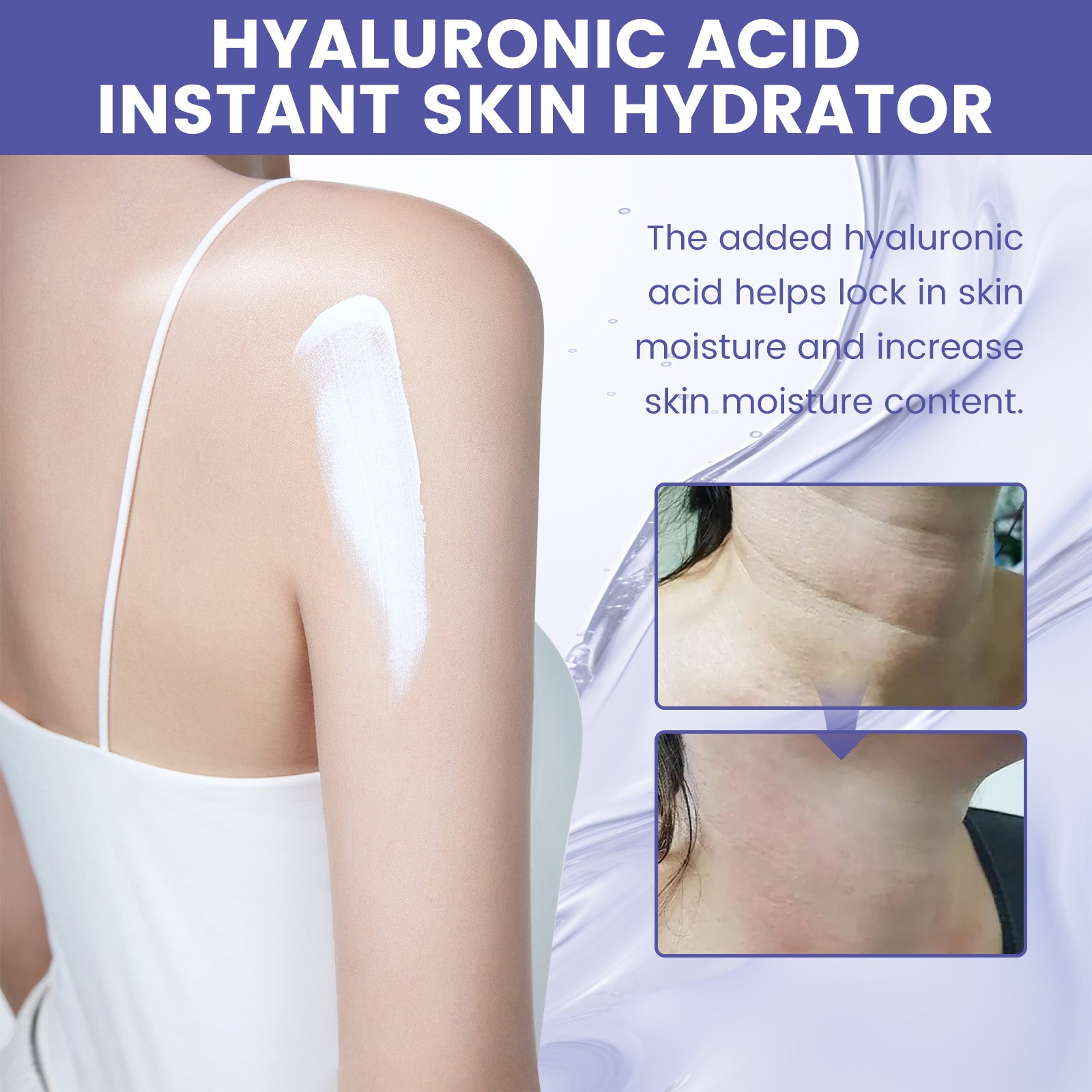 OceAura Hyaluro Nicacid - Instant Skin Hydrator, Fade Fine Lines Body Skin Firming Moisturizing Tender Smooth Shine Cream - 5 - CJ