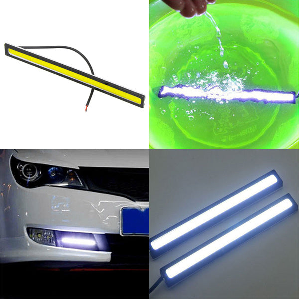 Car COB Daytime Running Light, One 17cm White ,not Shipped On Weekends - 5 - cjdropshipping