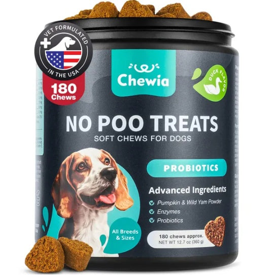No Poo Chews For Dogs Coprophagia Deterrent For Dogs Forbid For Dogs Stool Eating Deterrent Dog Probiotics For Digestive Health Digestive Gut Immune Health Treats No Poop Eating For Dogs - 5 - CJ