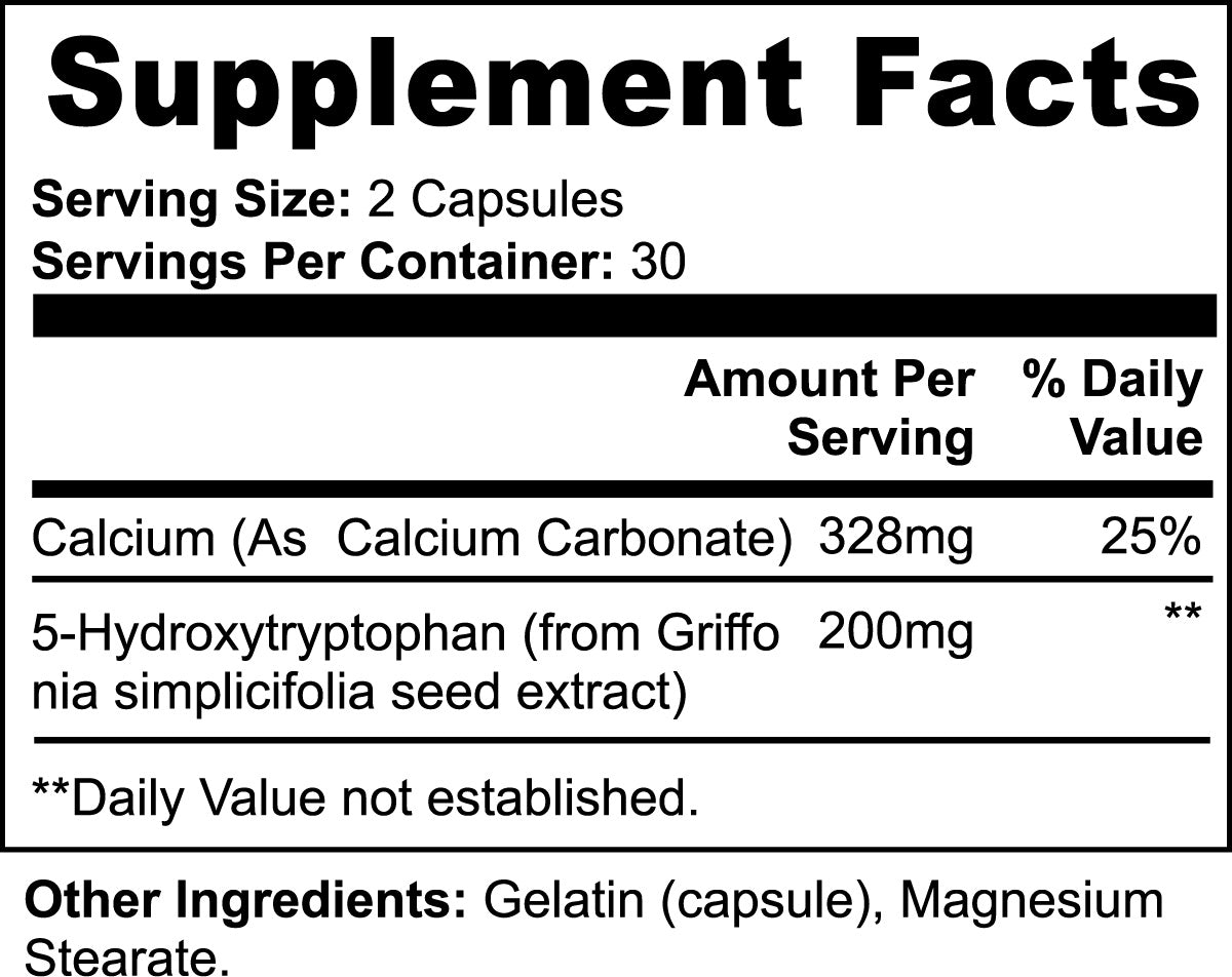 5 - HTP Supplement Boost Serotonin For Better Sleep, Mood, And Anxiety Relief - 5 - CJ