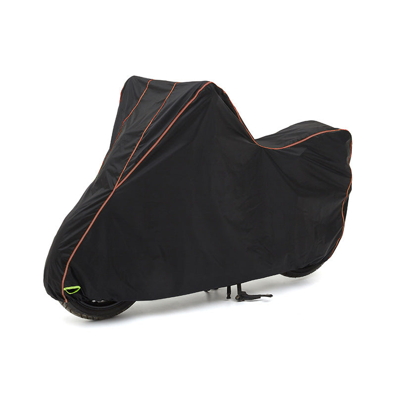 Thick motorcycle cover - 0 - CJ - Black red - XL - CJQCMTQT00042 - Black red - XL