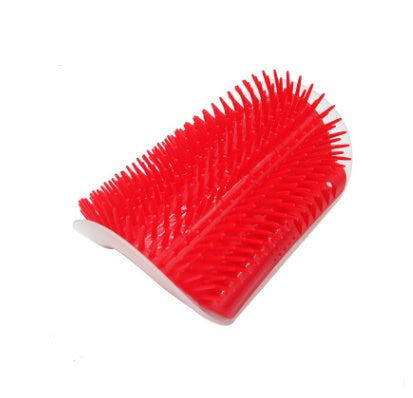 Cat Self - Grooming Brush Pet Wall Rubbing Device - 0 - CJ - Red - CJJJCWMY00001 - Red