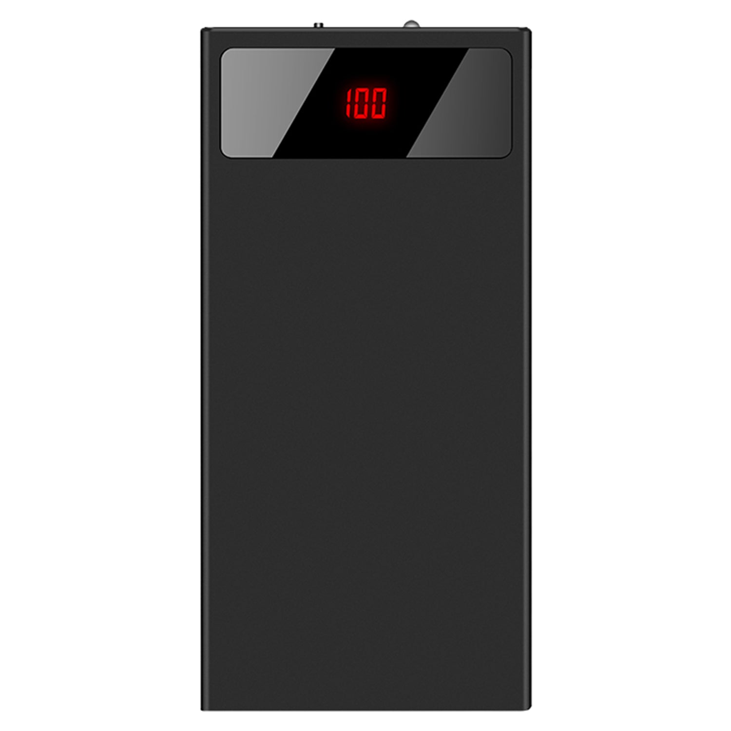 1Pc 20000mAh Power Bank Ultra - thin Phone Charger Dual USB Port Flashlight Battery Remain Display - 5 - CJ