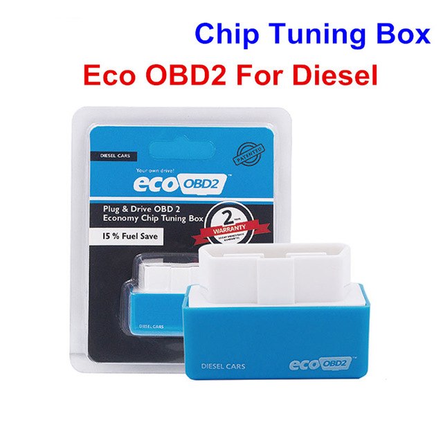 Plug And Play ECOOBD2 Gasoline Car Fuel Economy ECO OBD2 Driver - 0 - CJ - Blue - CJQCGJQT00061 - Blue
