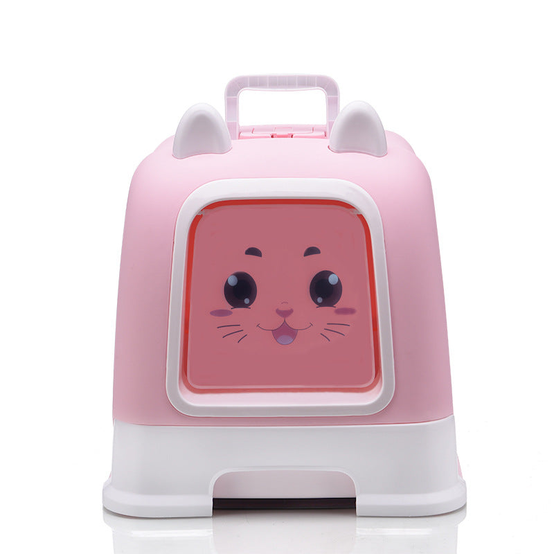 Fully enclosed cat litter with drawers - 0 - CJ
