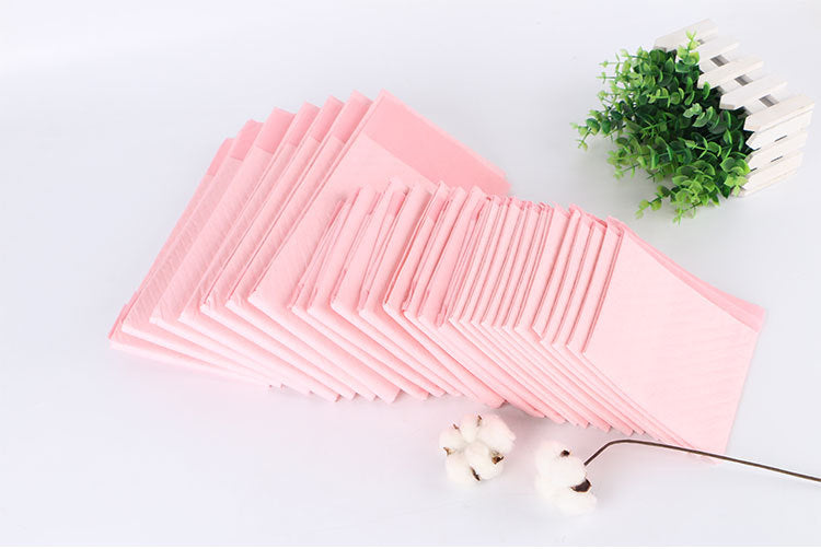 Pet Urine Pad Dog Urine Pad Deodorant Absorb Water Urine Not Wet - 0 - CJ - M 50 pieces - Pink - CJJJCWGY01245 - M 50 pieces - Pink