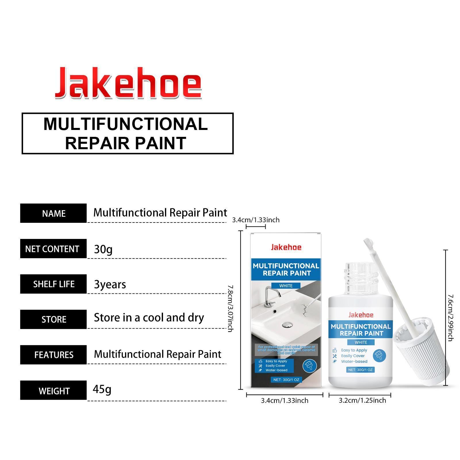 Jackho Multifunctional Waterproof Repair Paint Bathroom Renovation Covers Scratches And Flaws Wall Repair Paint - 5 - CJ