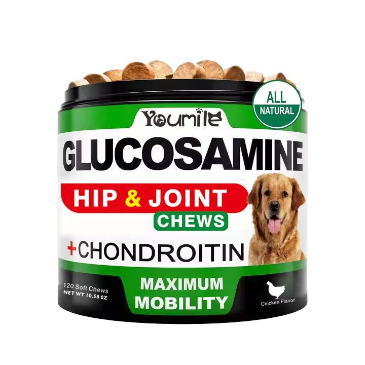 Youmile Probiotics For Dogs Soft Chews For Seasonal Allergies, Gut, And Digestive Health. Vet - Reviewed, Premium - Quality Ingredients - Supplements Dog Vitamin Hip And Joint Supplement - 5 - CJ