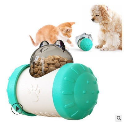 Funny Dog Treat Leaking Toy With Wheel Interactive Toy For Dogs Puppies Cats Pet Products Supplies Accessories - 0 - CJ
