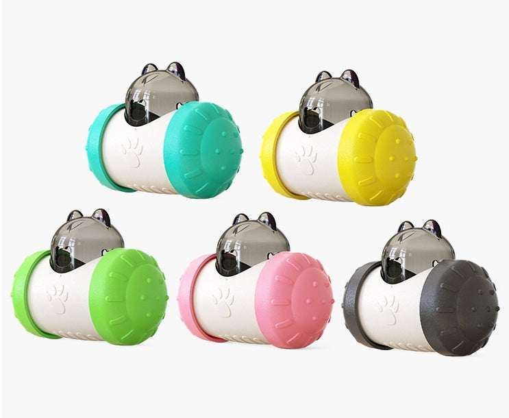 Funny Dog Treat Leaking Toy With Wheel Interactive Toy For Dogs Puppies Cats Pet Products Supplies Accessories - 0 - CJ