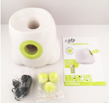 Dog Pet Automatic Interactive Ball Launcher - 0 - CJ