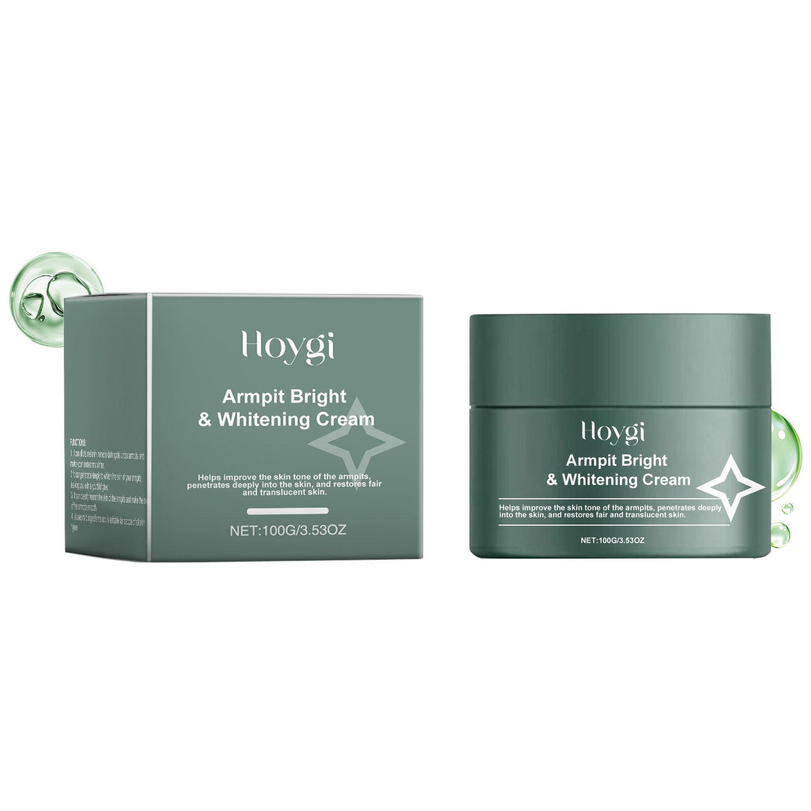Hoygi Body Care Cream Brightens Skin Gently Cleans, Softens, Brightens Skin, Hydrates And Moisturizes Body Cream - 5 - CJ