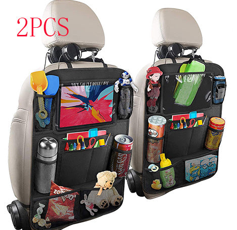 Car Storage Bag Car Seat Back Pocket - 0 - CJ - 2pcs Black - CJQCNBQC00188 - 2pcs Black