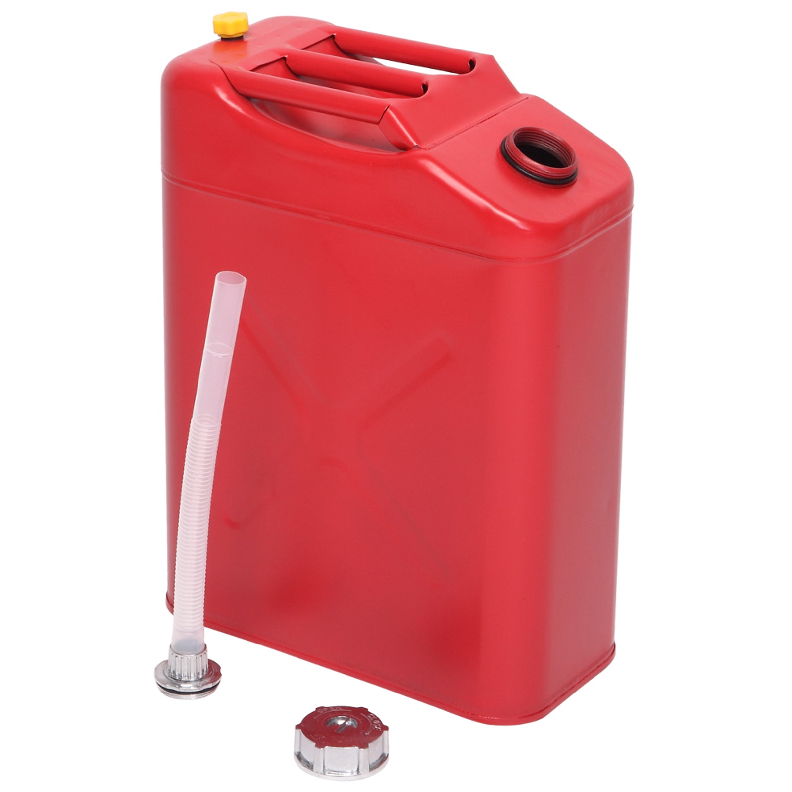 20L 0.6mm Oil Drum Red With Plastic Oil Pouring Pipe - 5 - CJ