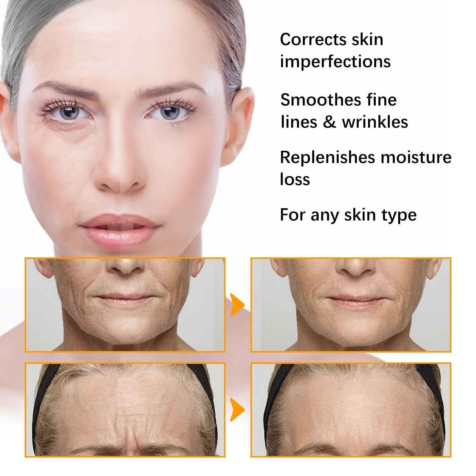 Jaysuing Turmeric Firming & Beautifying Cream Fades Wrinkles & Firms Face Brightens Skin Tone Anti - Aging Cream - 5 - CJ