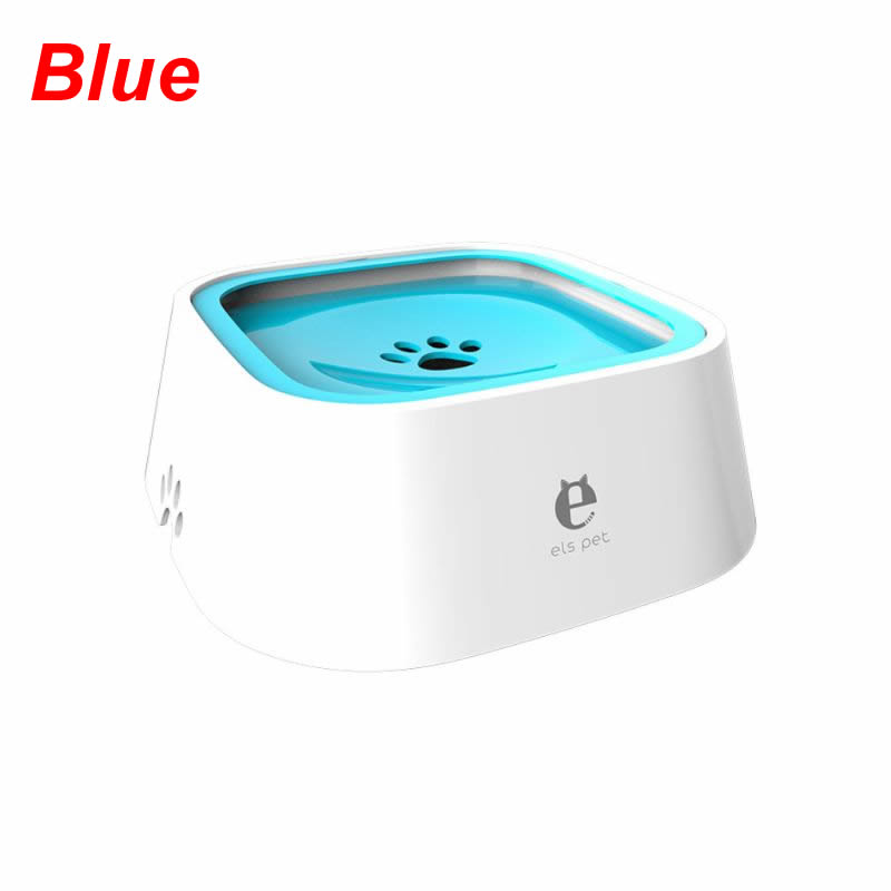 Portable Dog Bowl Pet Floating Bowl Splash - proof - 0 - CJ - Blue - CJJJCWMY01163 - Blue