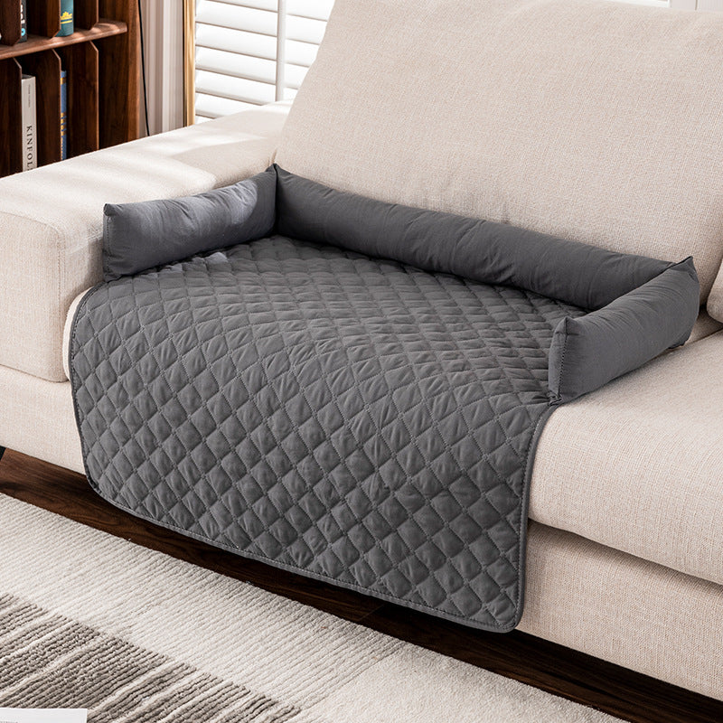 Waterproof Pet Mat With Pillow Universal Size - 0 - CJ - Dark Gray - 90x135cm - CJYD277144005EV