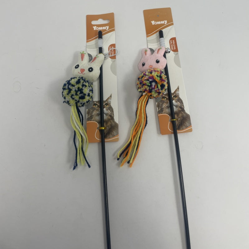 Cartoon Wool Teasing Cat Stick Pole - 5 - CJ