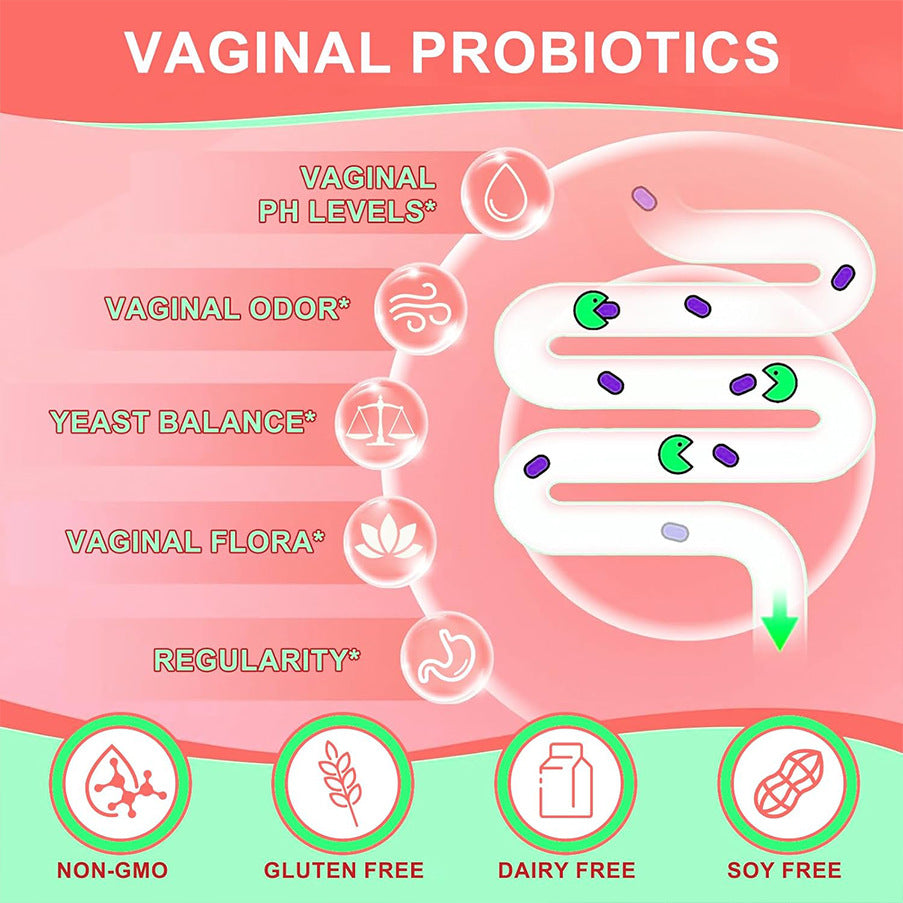 60 Capsules - bottle Of Female Probiotics - 5 - CJ