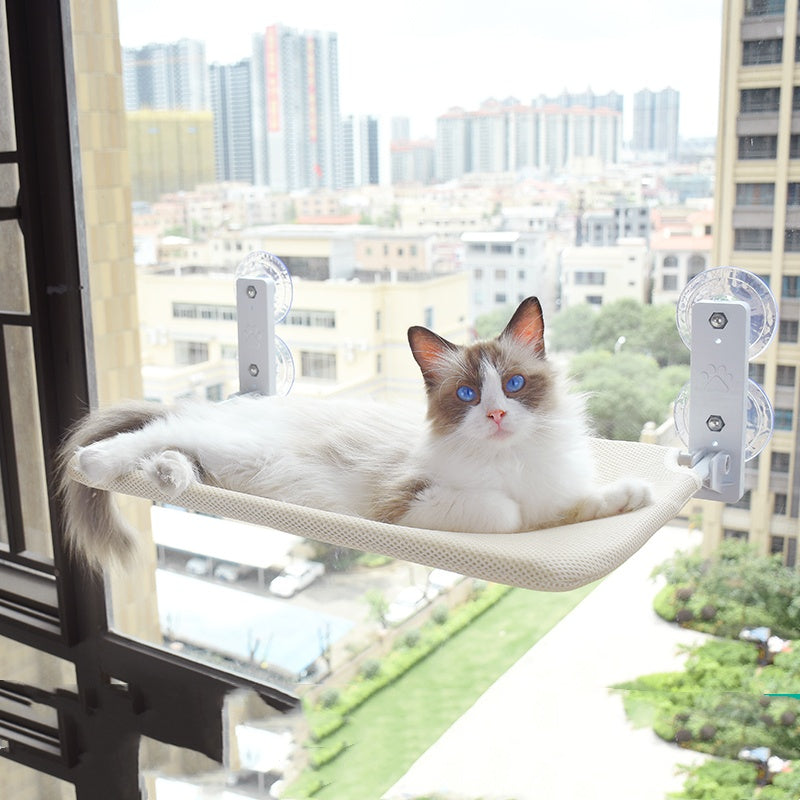 Cat Suction Cup Window Glass Hammock Pet Cat Pets Products - 0 - CJ