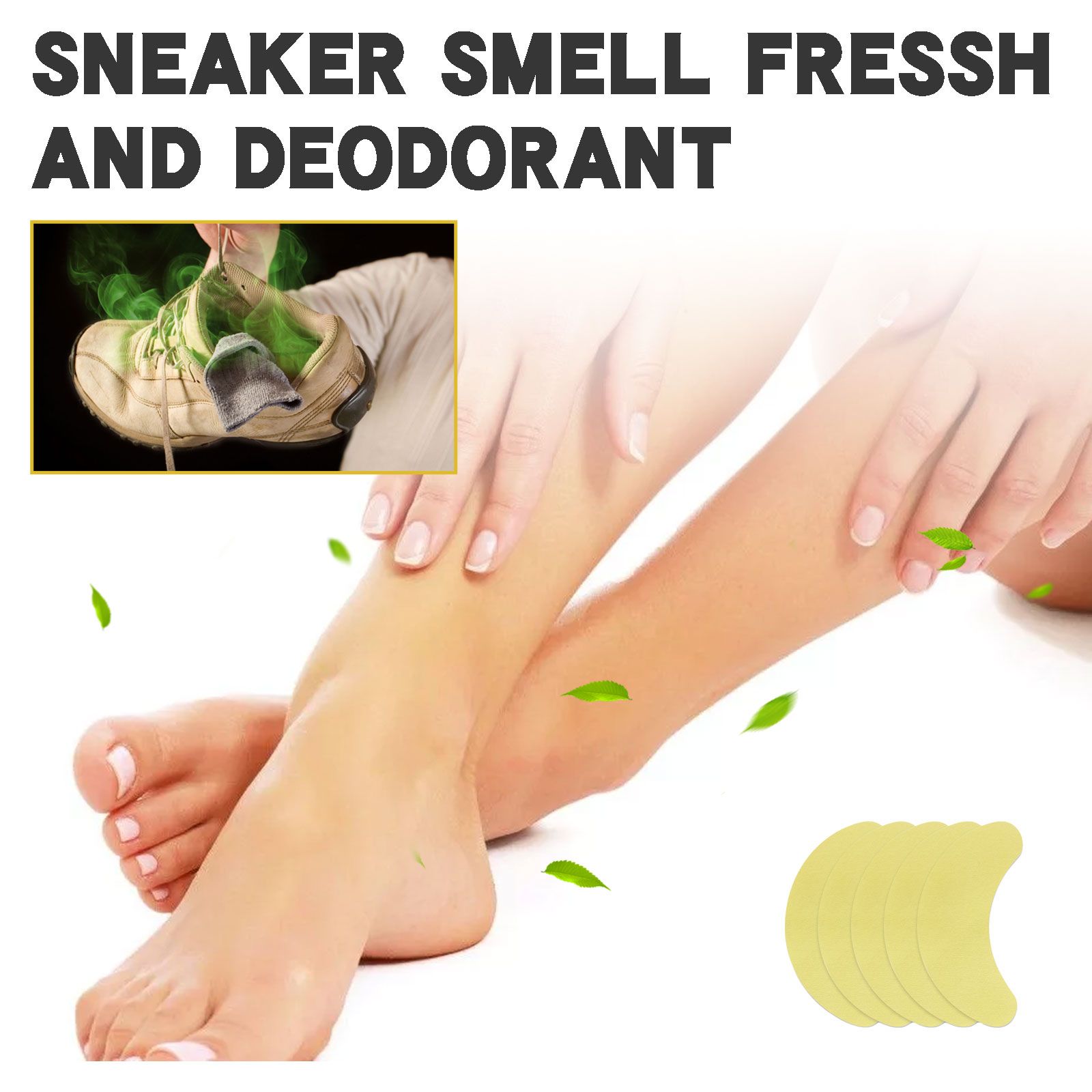 South Moon Shoe Deodorizing Sticker, Shoe Deodorizing, Odor Absorbing, Foot Sweat Absorbing Insole - 5 - CJ