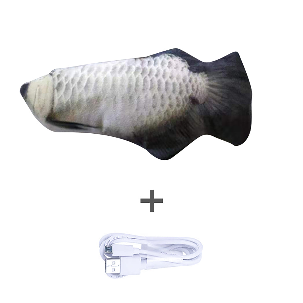Without Cat Nip Version - Electric Jumping Fish Simulation Electric Fish Toy - 0 - CJ - A - CJWJWJMR00725 - A