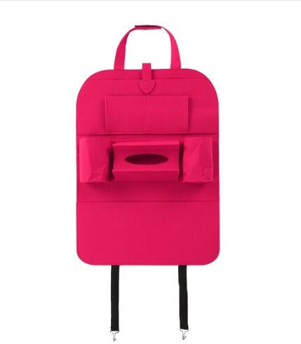 Multi - Purpose Auto Seat Organizer Bag - 0 - CJ - Rose red - CJQCNBQC00007 - Rose red