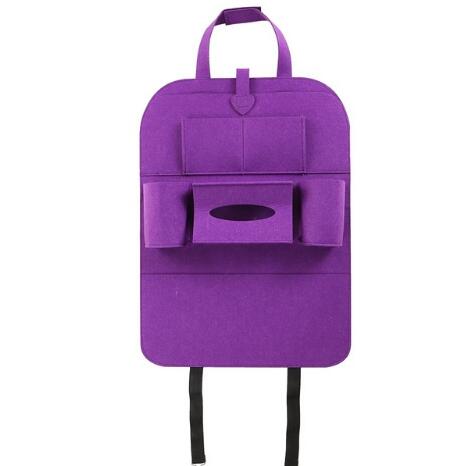 Multi - Purpose Auto Seat Organizer Bag - 0 - CJ - Purple - CJQCNBQC00007 - Purple