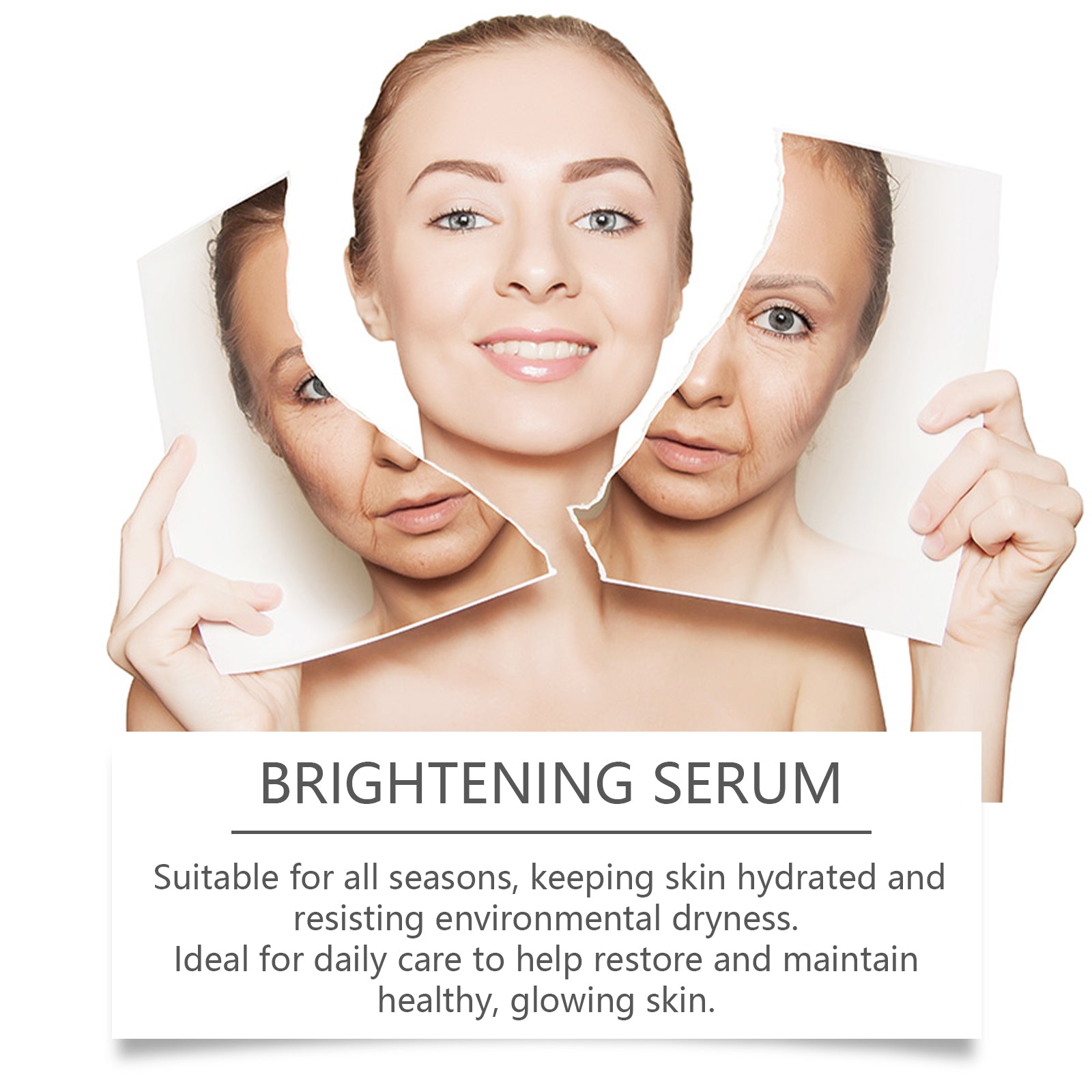 OUHOE Brightening Essence, Gentle Moisturizing And Brightening Facial Skin Nourishing And Hydrating Essence - 5 - CJ