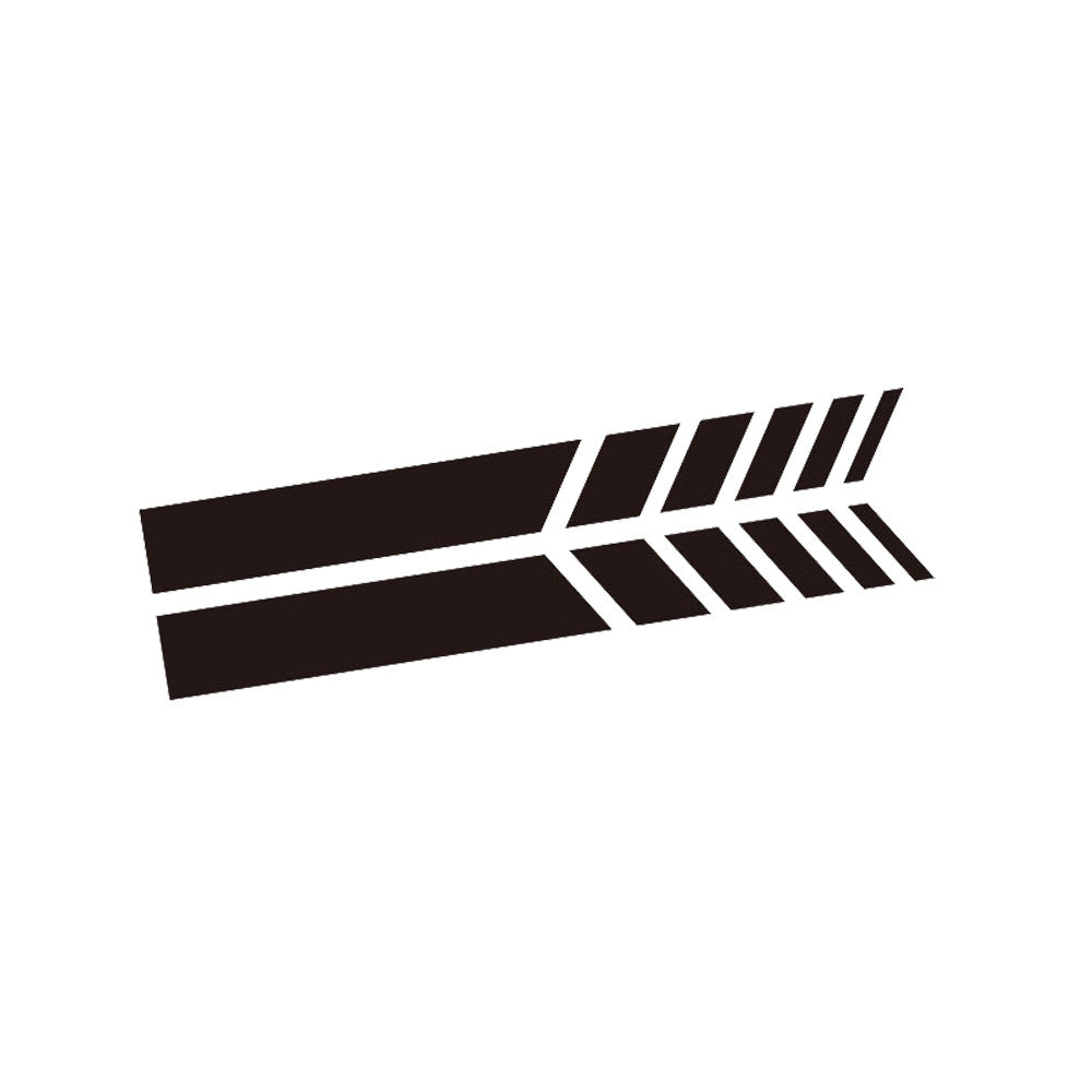 Rearview mirror car sticker - 0 - CJ - Black - CJQCWBQC00053 - Black