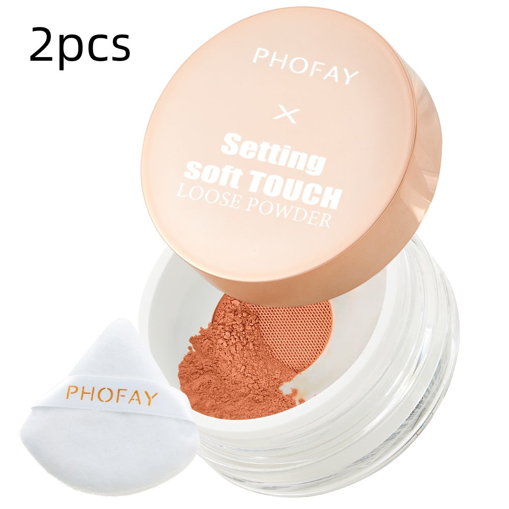 PHOFAY Setting Soft Touch Loose Powder - 4 - CJ - 2PCS - 04 - CJCZ204803309IR