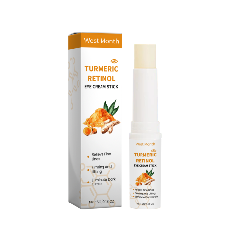 West&Month Turmeric And Retinol Eye Cream Stick Moisturizes, Tightens And Tightens The Skin Around The Eyes - 5 - CJ