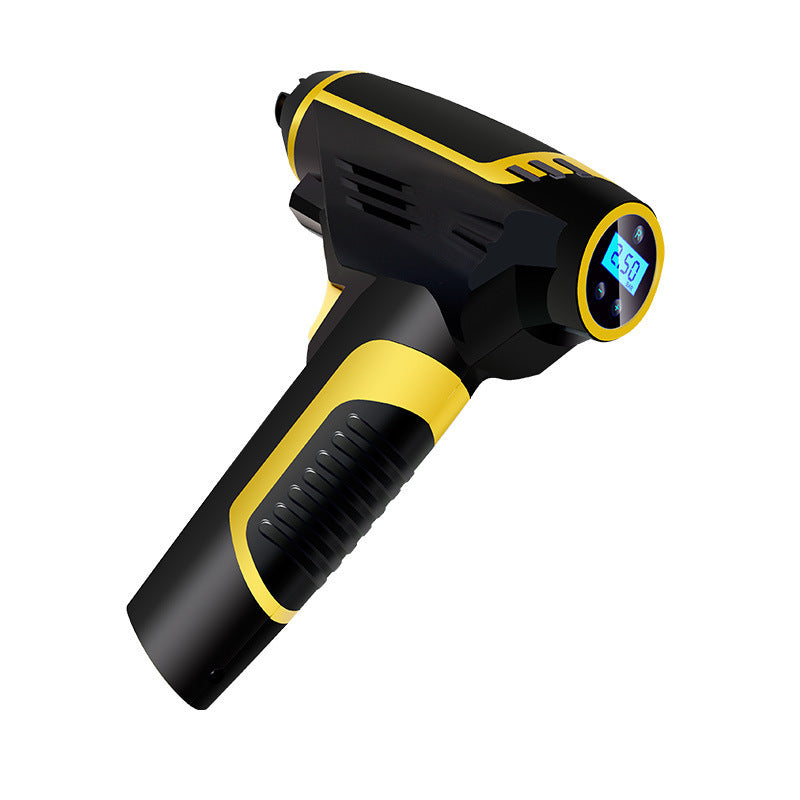 Automatic Portable Handheld Digital LED Smart Car Air Compressor - 0 - CJ