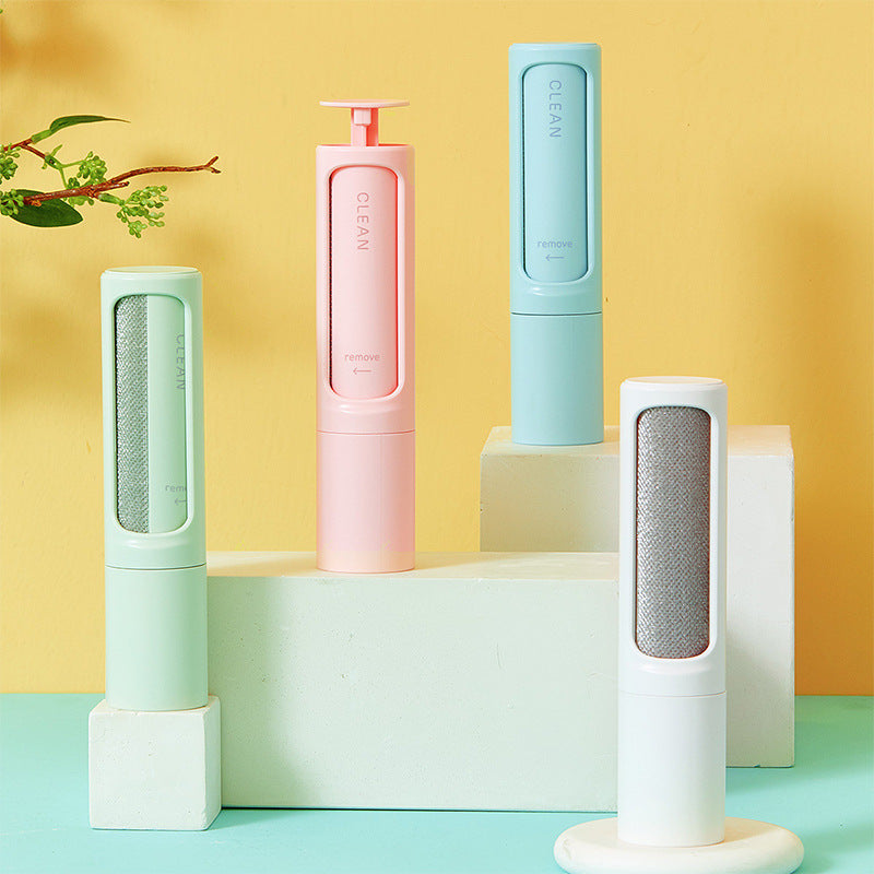2 - 1 Reusable Pet Hair Remover Brush Lint Roller Portable Effective Self Cleaning Tool for Cat Dog Fur Hair Dust Removal Brush - 0 - CJ