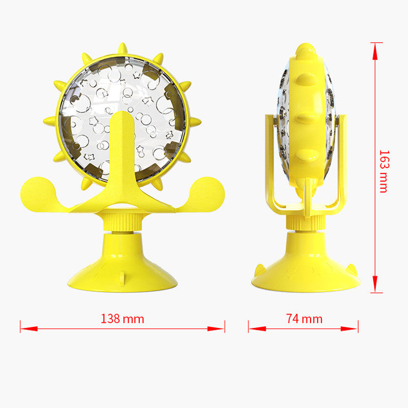 Cat Self - Healing Toy Leaks Food Spinning Windmill - 0 - CJ