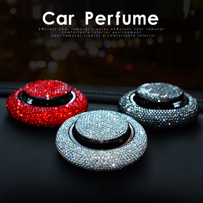 Crystal Diamond Car Air Freshener Perfume Accessories Car Decoration Solid Perfume - 0 - CJ