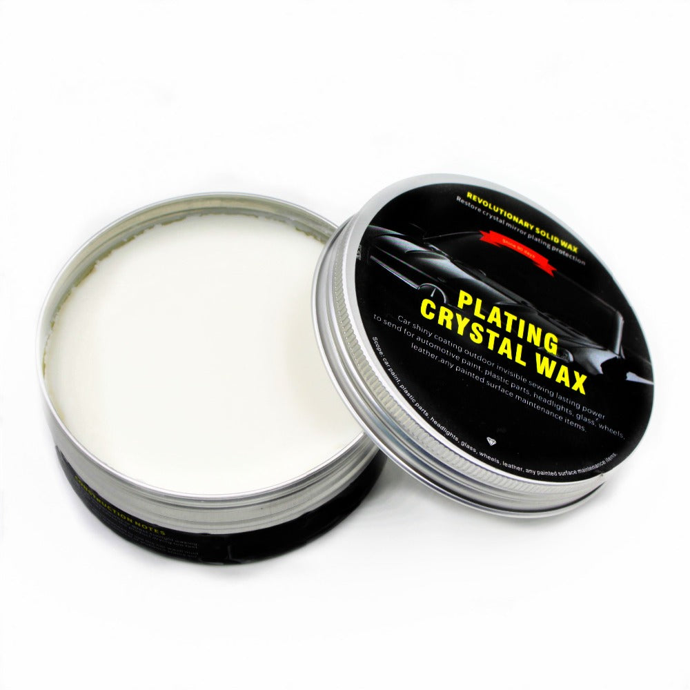 Car Diamond Crystal Wax Black Wax Coating Waxing Polishing Sewage Crystal Hard Wax - 0 - CJ - White - 1PCS - CJQC104390702BY