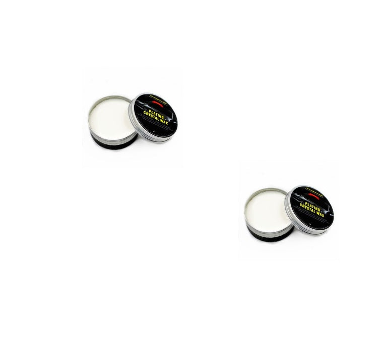 Car Diamond Crystal Wax Black Wax Coating Waxing Polishing Sewage Crystal Hard Wax - 0 - CJ - White - 2PCS - CJQC104390705EV