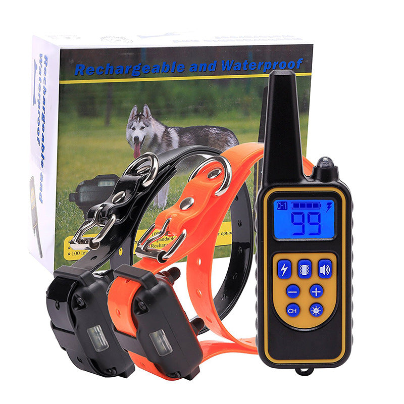 Remote Control Dog Training Device Dog Collar - 0 - CJ