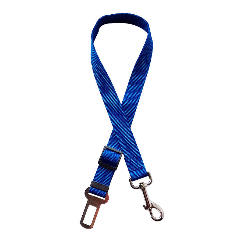 Adjustable Pet Cat Dog Car Seat Belt Pet Seat Vehicle Dog Harness Lead Clip Safety Lever Traction Dog Collars Dogs Accessoires Pets Products - 0 - CJ