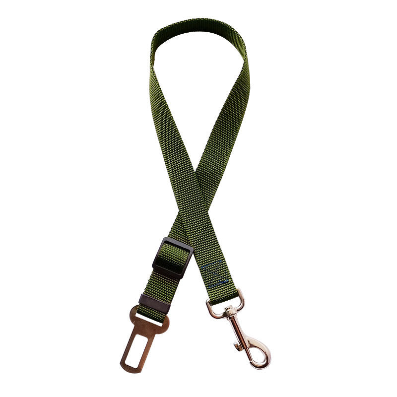 Adjustable Pet Cat Dog Car Seat Belt Pet Seat Vehicle Dog Harness Lead Clip Safety Lever Traction Dog Collars Dogs Accessoires Pets Products - 0 - CJ