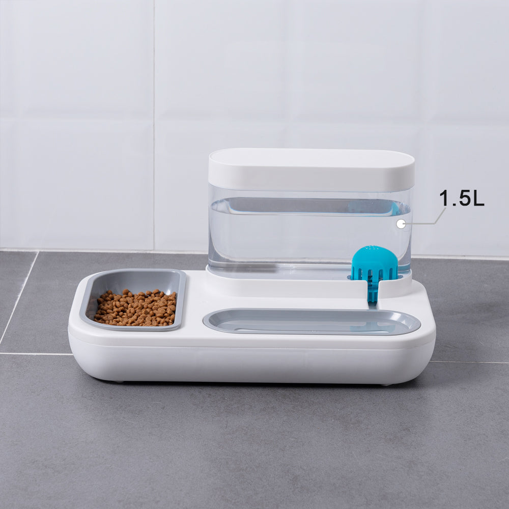4 Style Pet Cat Bowl Dog for Cats Feeder Bowls Kitten Automatic Drinking Fountain 1.5L Capacity Puppy Feeding Waterer Products - 0 - CJ