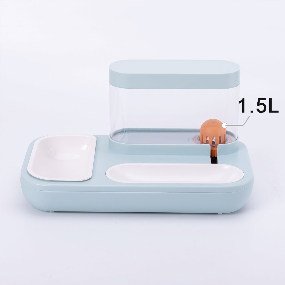 4 Style Pet Cat Bowl Dog for Cats Feeder Bowls Kitten Automatic Drinking Fountain 1.5L Capacity Puppy Feeding Waterer Products - 0 - CJ