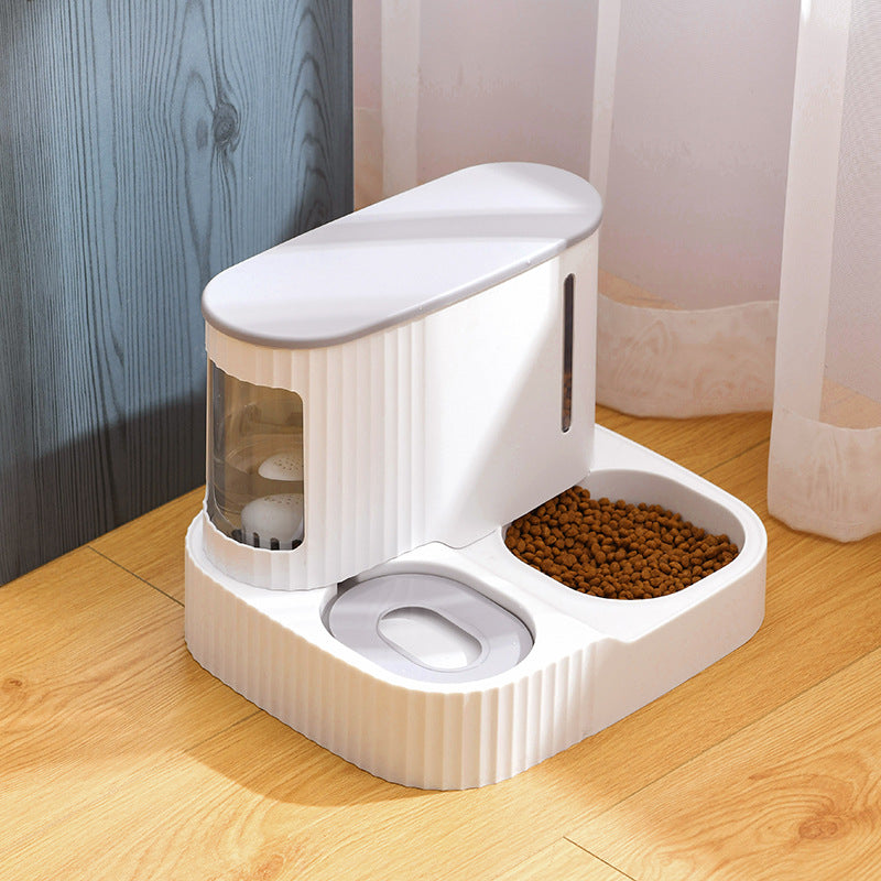 Cat Automatic Drinking Fountain Feeder Integrated Water Feeder Pet Supplies - 0 - CJ