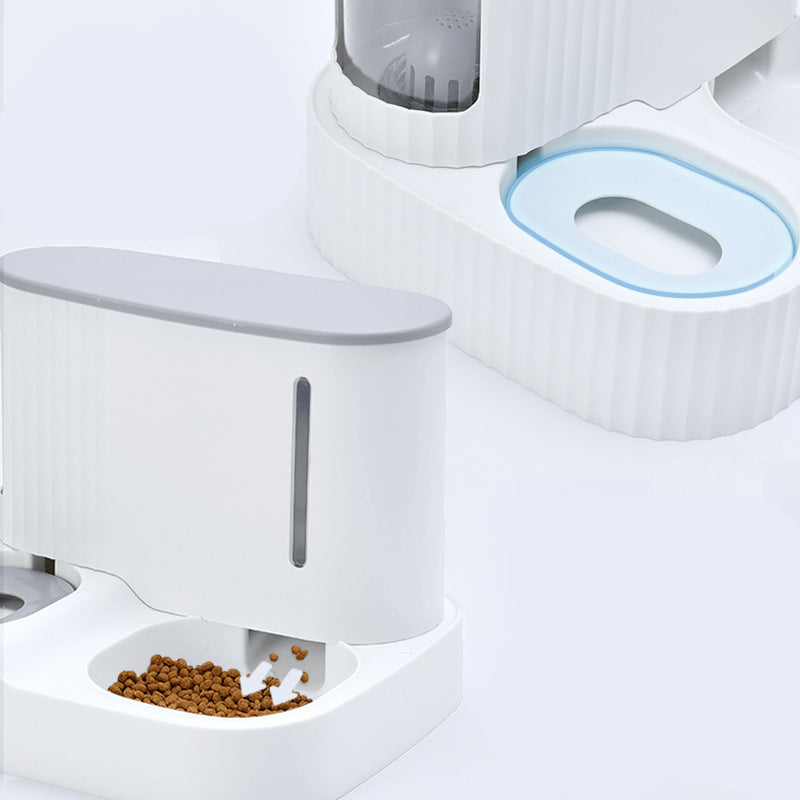Cat Automatic Drinking Fountain Feeder Integrated Water Feeder Pet Supplies - 0 - CJ