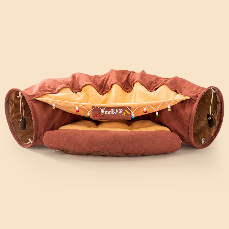 Collapsible Cat Tunnel Durable Washable Collapsible - 0 - CJ - Bar - CJJJCWMY00501 - Bar