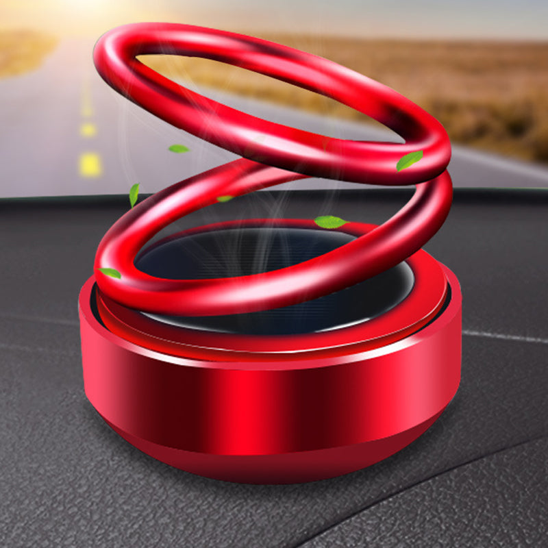 Solar Auto Rotation Car Air Freshener Perfume Seat - 0 - CJ