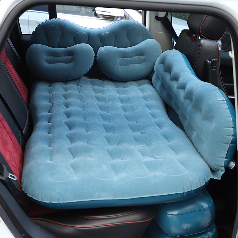 Inflatable Mattress Camping Car Air Mattress Car Travel Mattress Outdoor Car Pillow Bed - 0 - CJ