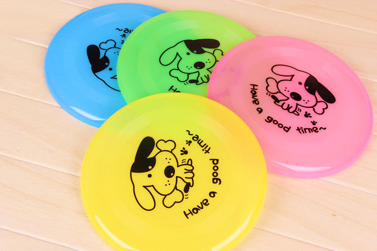 Silicone Flying Saucer Funny Pets Dog Cat Toy Dog Game Flying Discs Resistant Chew Puppy Training Interactive Pet Supplies - 0 - CJ