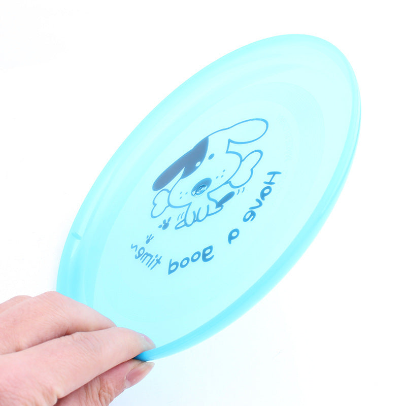 Silicone Flying Saucer Funny Pets Dog Cat Toy Dog Game Flying Discs Resistant Chew Puppy Training Interactive Pet Supplies - 0 - CJ
